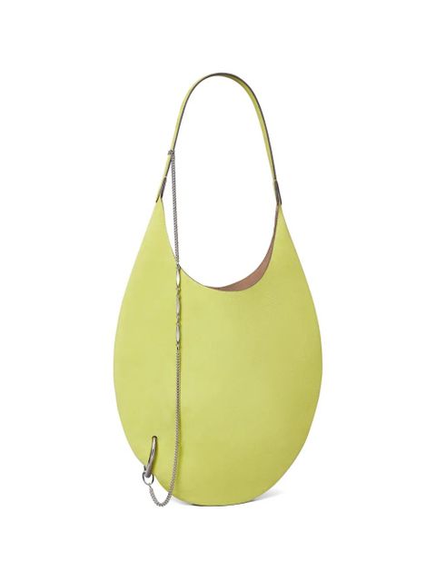 Tory Burch Pierced soft suede bag - Green