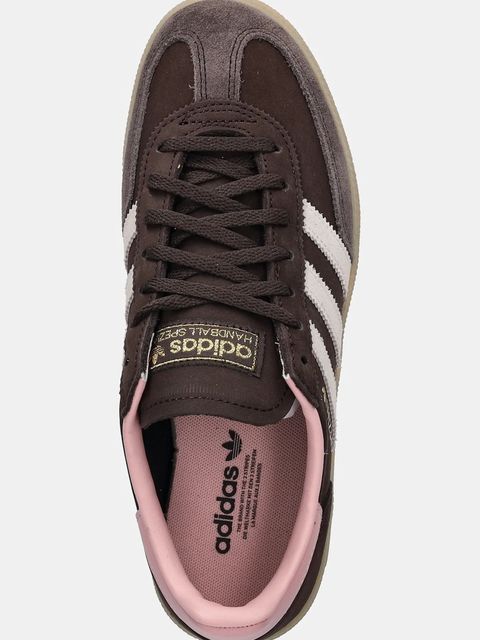 adidas Originals sneakersy zamszowe Handball Spezial damskie kolor brązowy JR0852