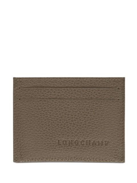 Longchamp Le Foulonné card holder - Green - zdjęcie produktu nr 1