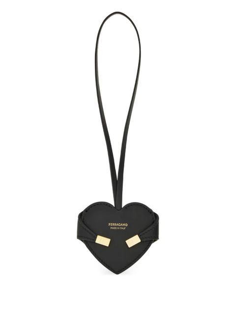 Ferragamo logo-printed charm - Black - zdjęcie produktu nr 1