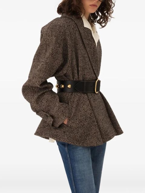 Chloé herringbone jacket - Neutrals