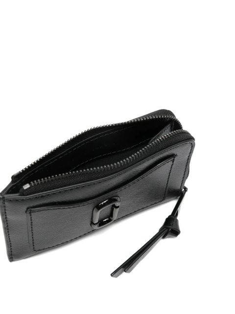 Marc Jacobs logo-plaque wallet - Black
