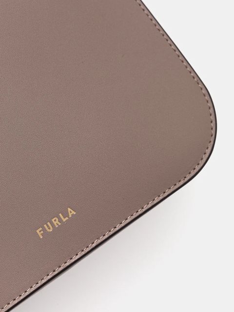 Furla torebka skórzana kolor brązowy WB01818 BX3104 MA200