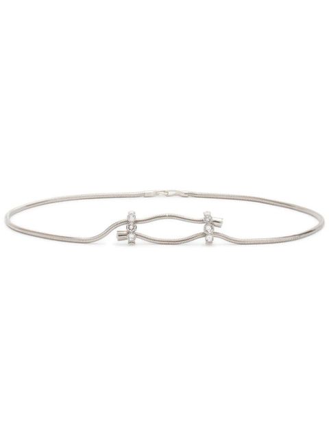 Lanvin brass crystal belt - Silver - zdjęcie produktu nr 1