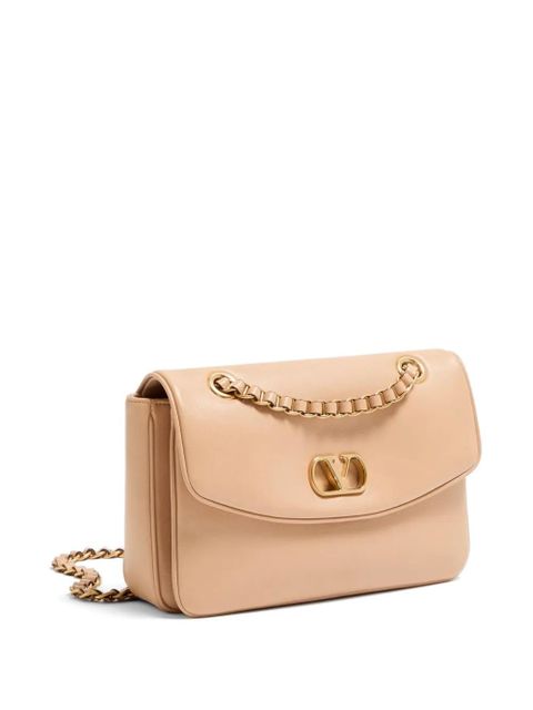 Valentino Garavani Djuna medium chain bag in nappa leather - Pink