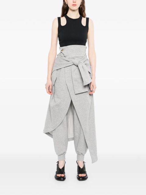 A.W.A.K.E. Mode tie waist trousers - Grey - zdjęcie produktu nr 2