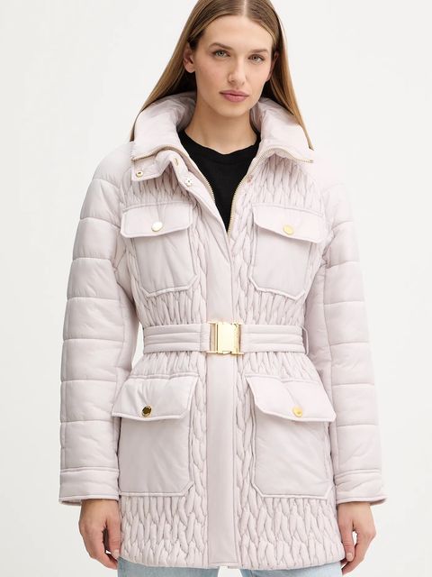 Marciano by Guess kurtka IRIEL kolor różowy przejściowa 5BGL19 7119A