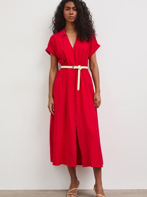 Medicine sukienka rozkloszowana z wiskozą - zdjęcie produktu nr 1