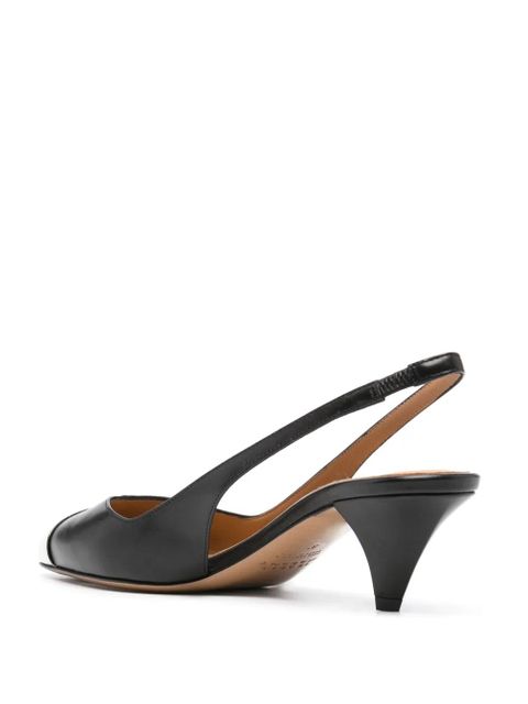 ISABEL MARANT 50mm Elina leather pumps - Black