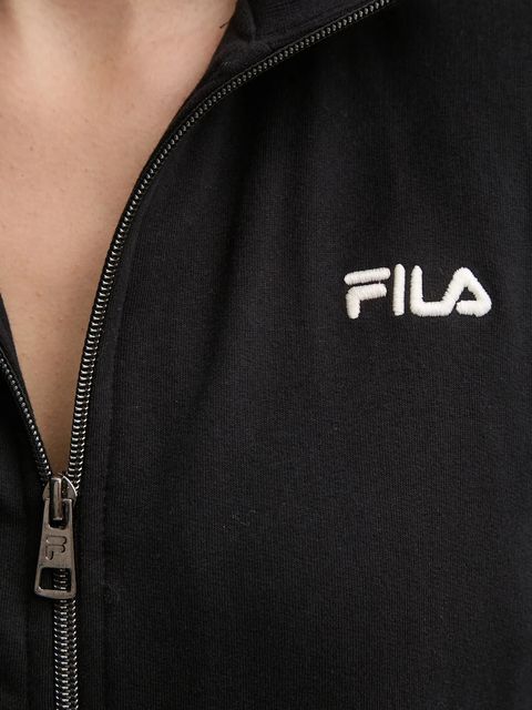 Fila dres lounge bawełniany kolor czarny FPW4182
