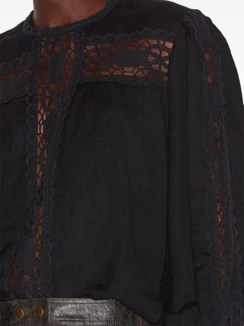 MARANT ÉTOILE Valmira top - Black