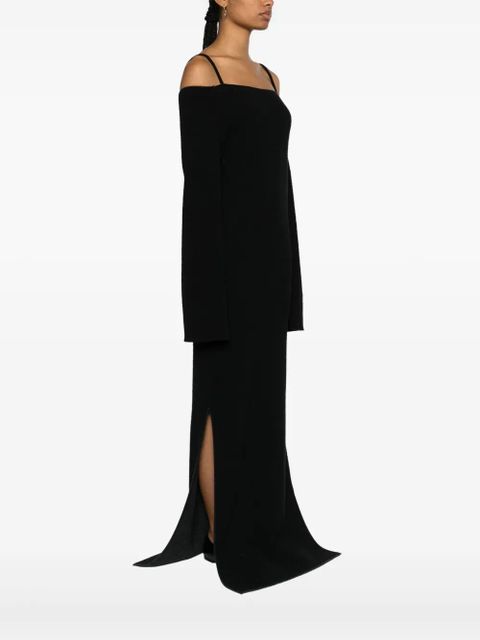 Nanushka Bibian off-shoulder maxi dress - Grey