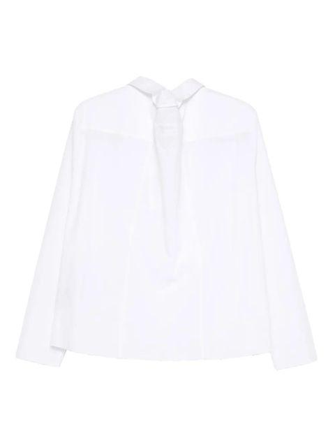MM6 Maison Margiela cotton shirt - White - zdjęcie produktu nr 2