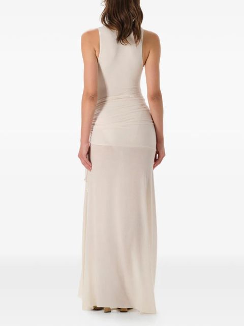 MANURÍ drawstring-detail maxi skirt - Neutrals - zdjęcie produktu nr 2