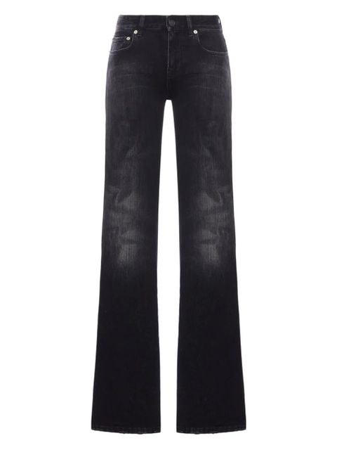 Balenciaga faded wide-leg trousers - Black - zdjęcie produktu nr 1