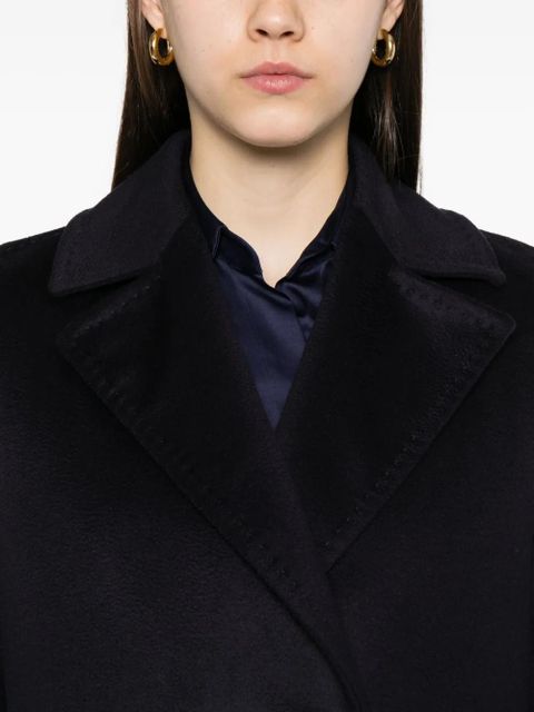 Max Mara double-breasted wool coat - Blue