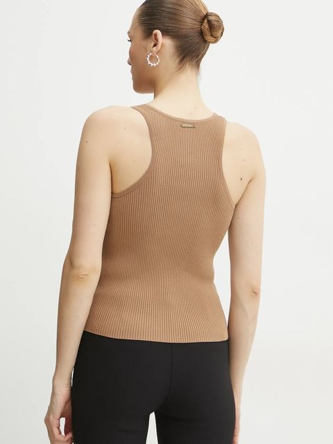 MICHAEL Michael Kors top kolor beżowy MR5615433D