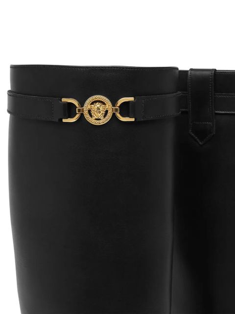 Versace Medusa '95 knee-high boots - Black