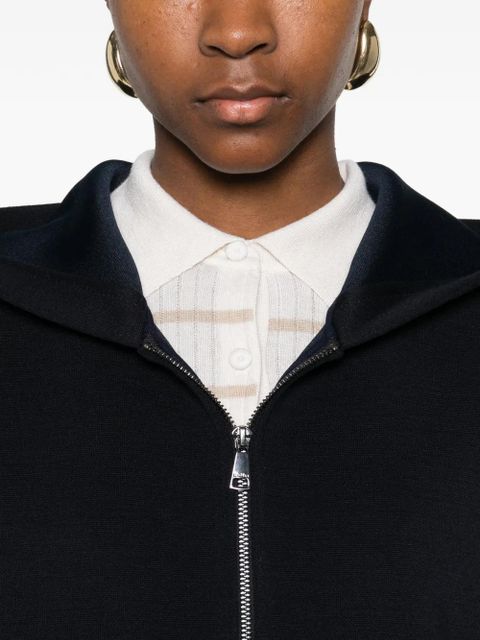Max Mara zip hoodie - Blue