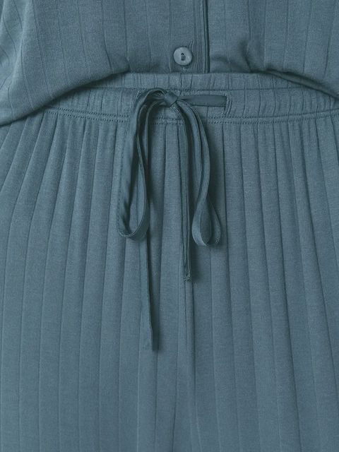 women'secret piżama damska kolor zielony 3592437