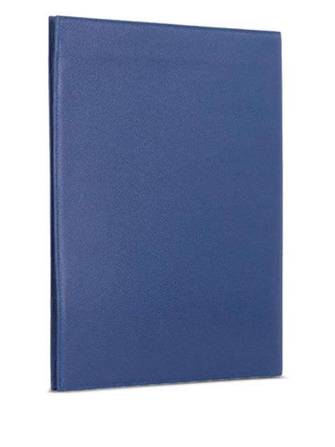 Longchamp Le Foulonné leather notepad cover - Blue - zdjęcie produktu nr 2