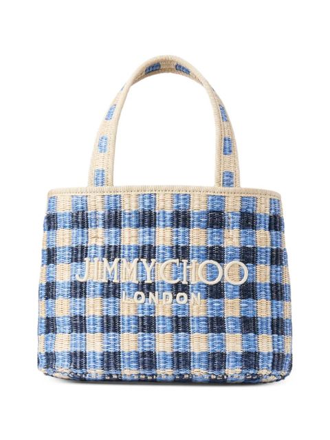 Jimmy Choo beach tote East-West mini bag - Blue - zdjęcie produktu nr 1