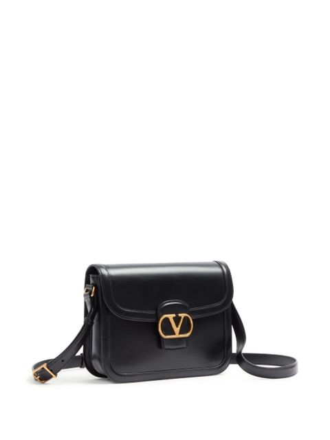Valentino Garavani 9to5 leather shoulder bag - Black