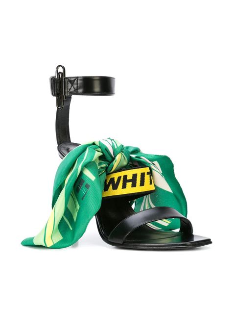 Off-White scarf knot sandals - Black - zdjęcie produktu nr 2