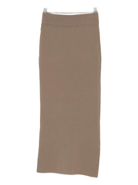 ENTIRE STUDIOS ribbed midi skirt - Neutrals - zdjęcie produktu nr 2