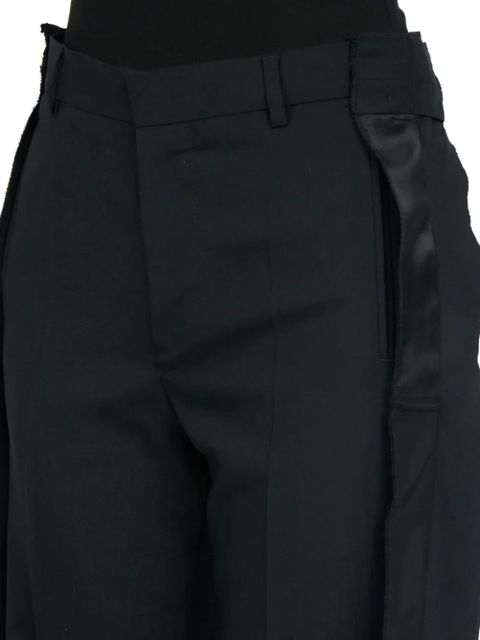 MM6 Maison Margiela wool trousers - Black