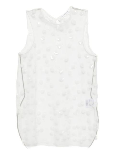 Cecilie Bahnsen Utania vest - White