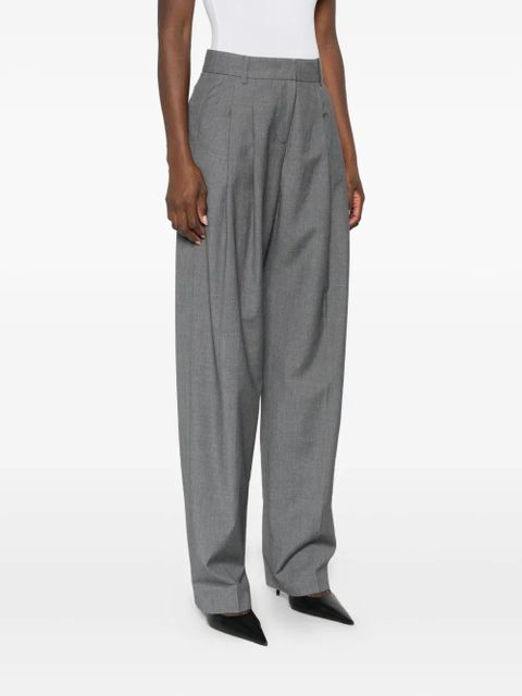 The Frankie Shop Gelso pleated trousers - Grey