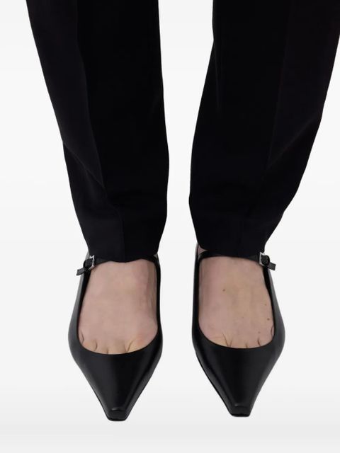 LouLou de Saison Alice pointed-toe ballet flats - Black - zdjęcie produktu nr 2