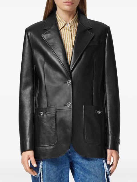 Versace single-breasted blazer - Black - zdjęcie produktu nr 2