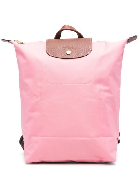 Longchamp medium Le Pliage backpack - Pink