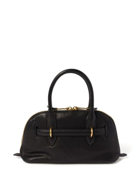 Miu Miu Aventure leather tote bag - Black - zdjęcie produktu nr 2