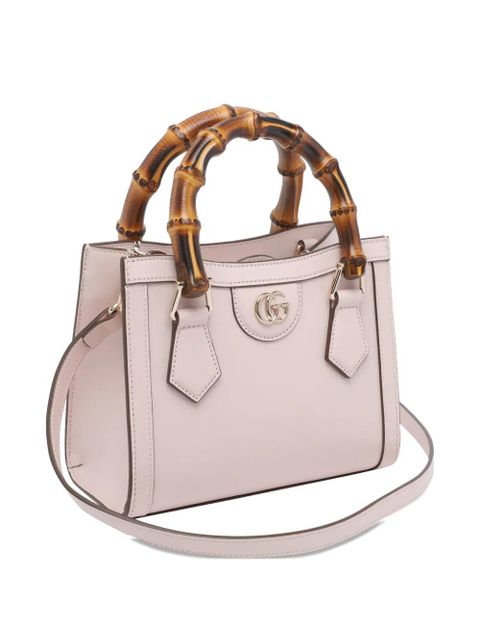 Gucci small Diana bamboo top-handle tote bag - Pink