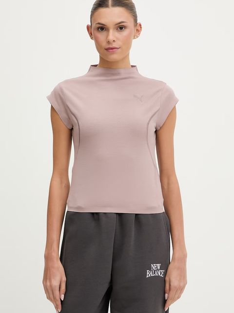 Puma t-shirt damski bawełniany z elastanem PUMATECH SENSE - zdjęcie produktu nr 2