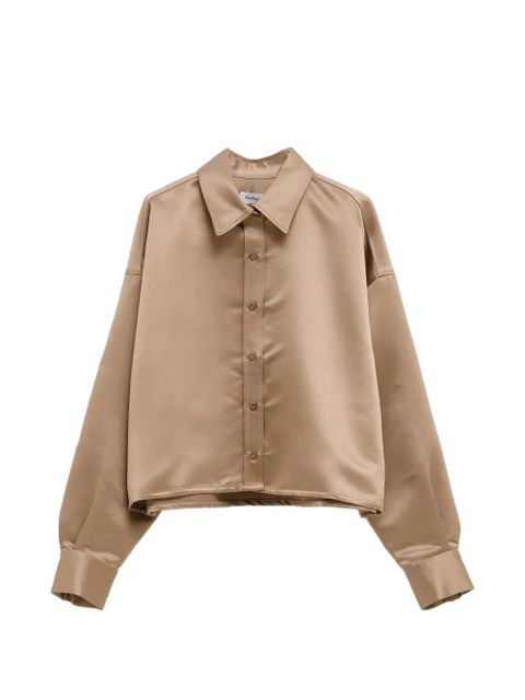 The Frankie Shop Arlen Boxy shirt - Neutrals - zdjęcie produktu nr 1