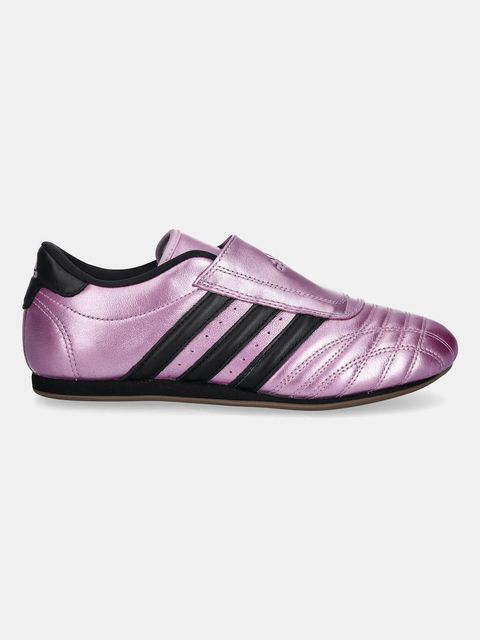 adidas Originals sneakersy skórzane Teakwondo damskie kolor fioletowy JS4026 - zdjęcie produktu nr 2