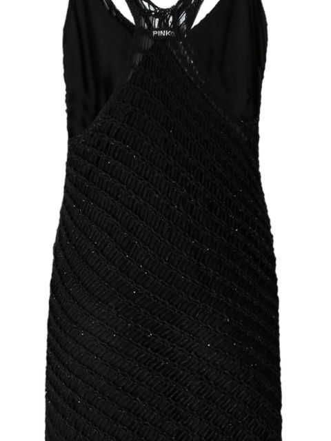 PINKO V-neck dress - Black - zdjęcie produktu nr 2
