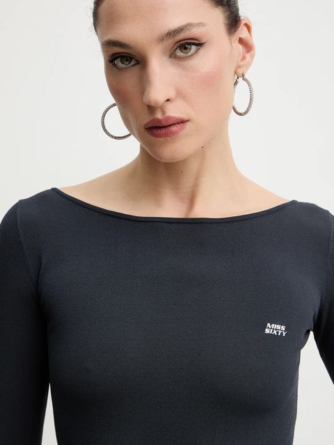 Miss Sixty longsleeve kolor szary 6S3RJ42700