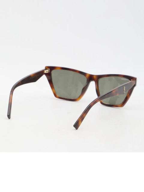 Saint Laurent Eyewear square-frame sunglasses - Brown - zdjęcie produktu nr 2