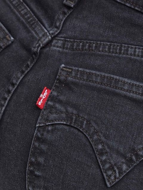 Levi's jeansy RETRO HIGH SKINNY damskie kolor czarny