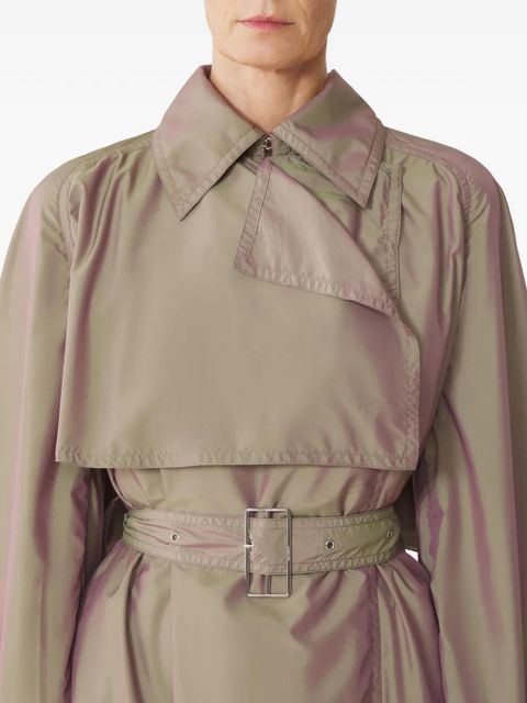 Lanvin belted buckle-cuffs trench - Neutrals