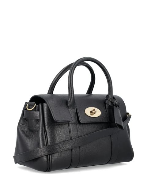 Mulberry small Bayswater leather tote bag - Black - zdjęcie produktu nr 2