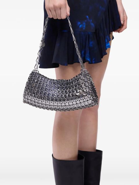 Rabanne 1969 Nano chainmail shoulder bag - Silver