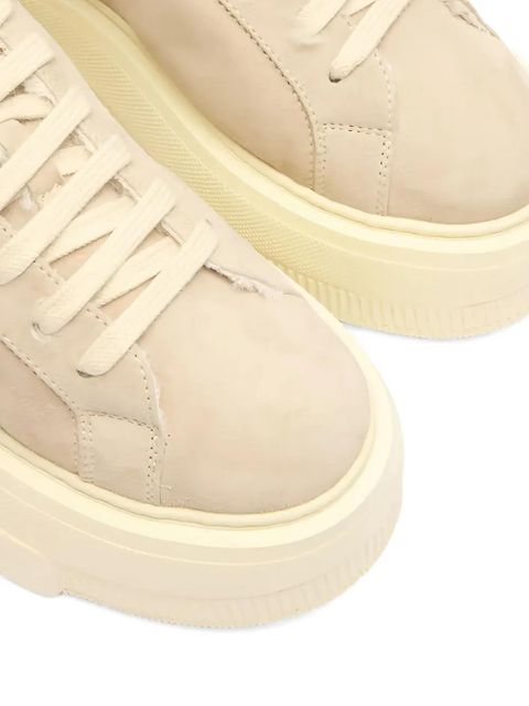Casadei Alpsenales Nexus platform shearling sneakers - Neutrals