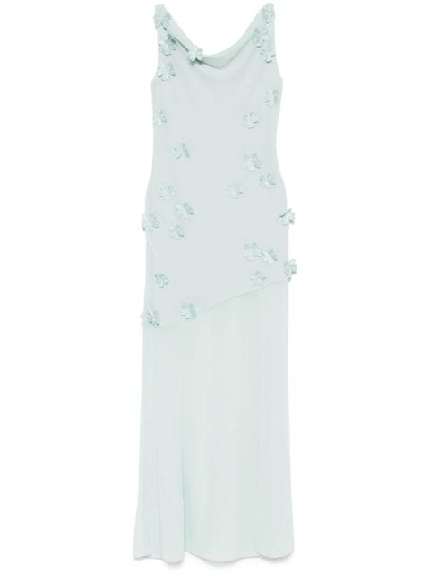 ROTATE BIRGER CHRISTENSEN Waterfall maxi dress - Blue - zdjęcie produktu nr 1