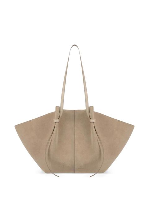 Yuzefi large Mochi suede shoulder bag - Neutrals - zdjęcie produktu nr 1
